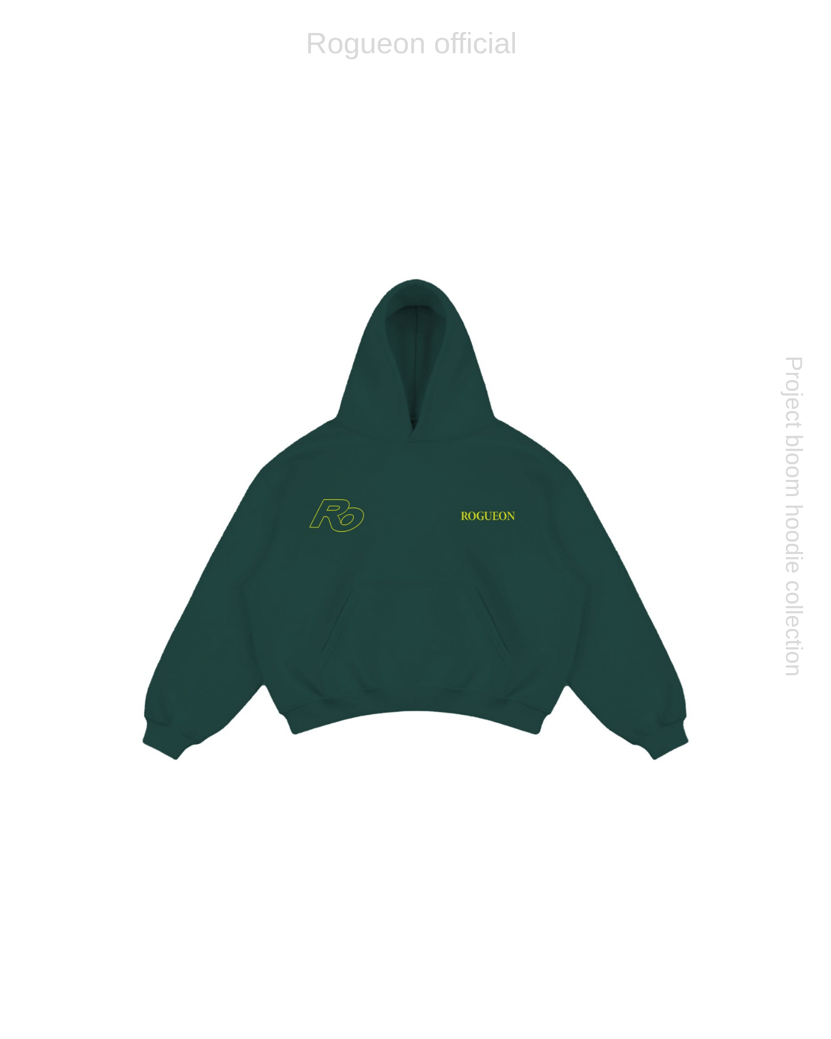 Green project bloom hoodie